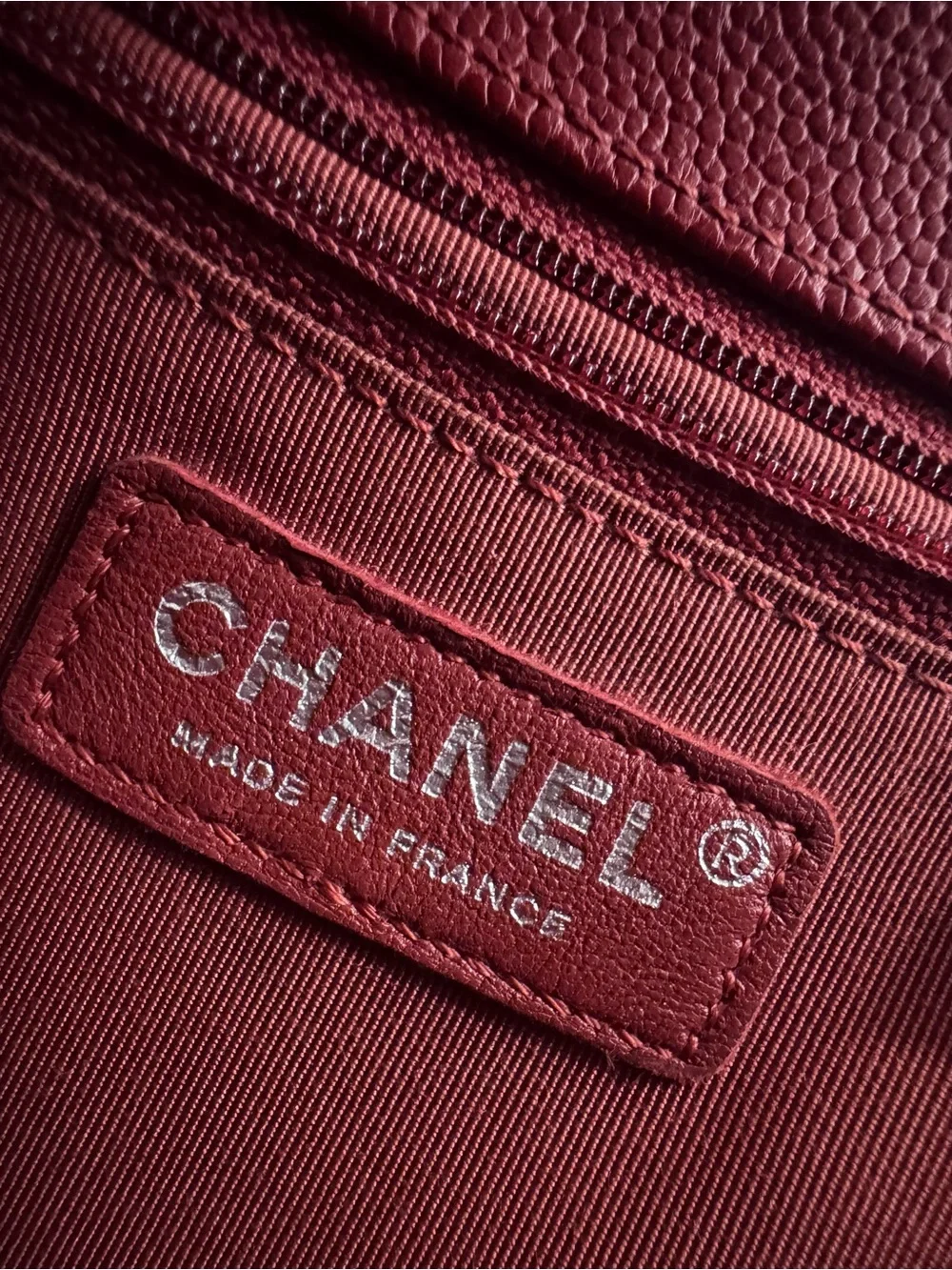 ❤️‍🔥CHANEL CAVIAR MEDIUM BOY BAG RUTHENIUM